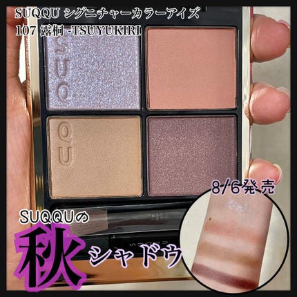 シグニチャー カラー アイズ/SUQQU/アイシャドウパレットを使ったクチコミ(1枚目)