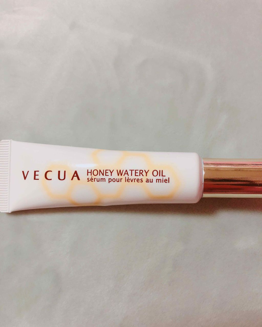 ハニーウォータリーオイル/VECUA/リップケアを使ったクチコミ（1枚目）