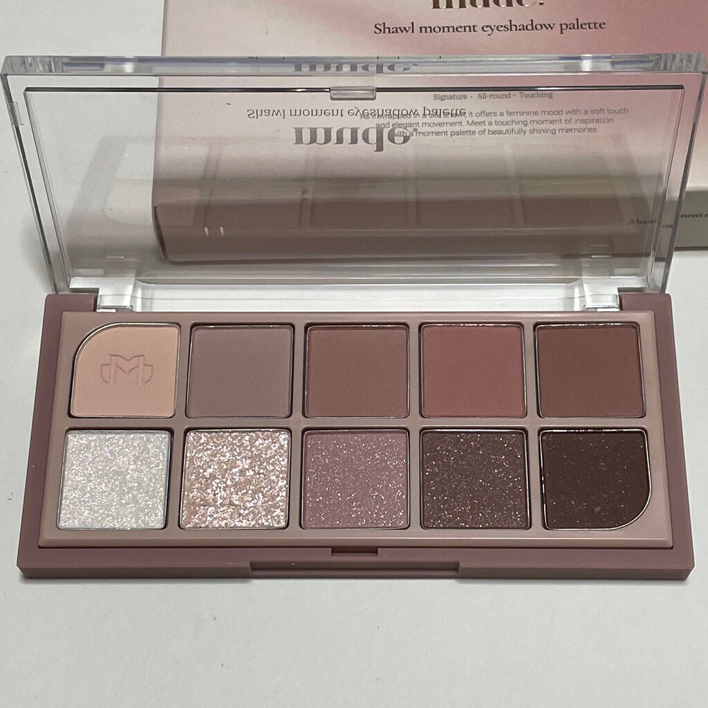 MDショールモーメント アイシャドウパレット/mude/アイシャドウパレットを使ったクチコミ(2枚目)