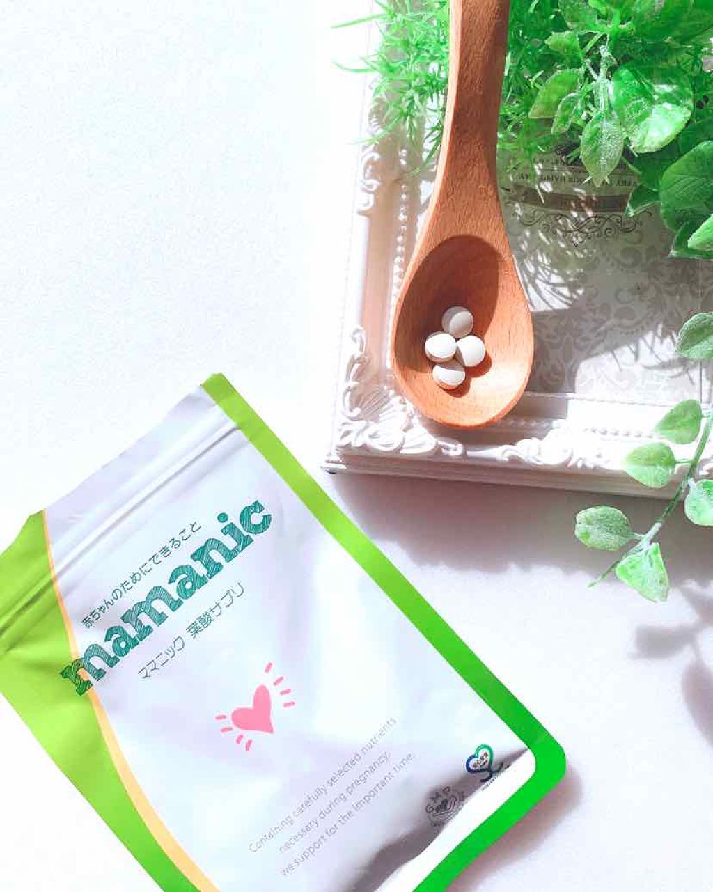 ママニック葉酸サプリ/ママニック/健康サプリメントを使ったクチコミ(2枚目)