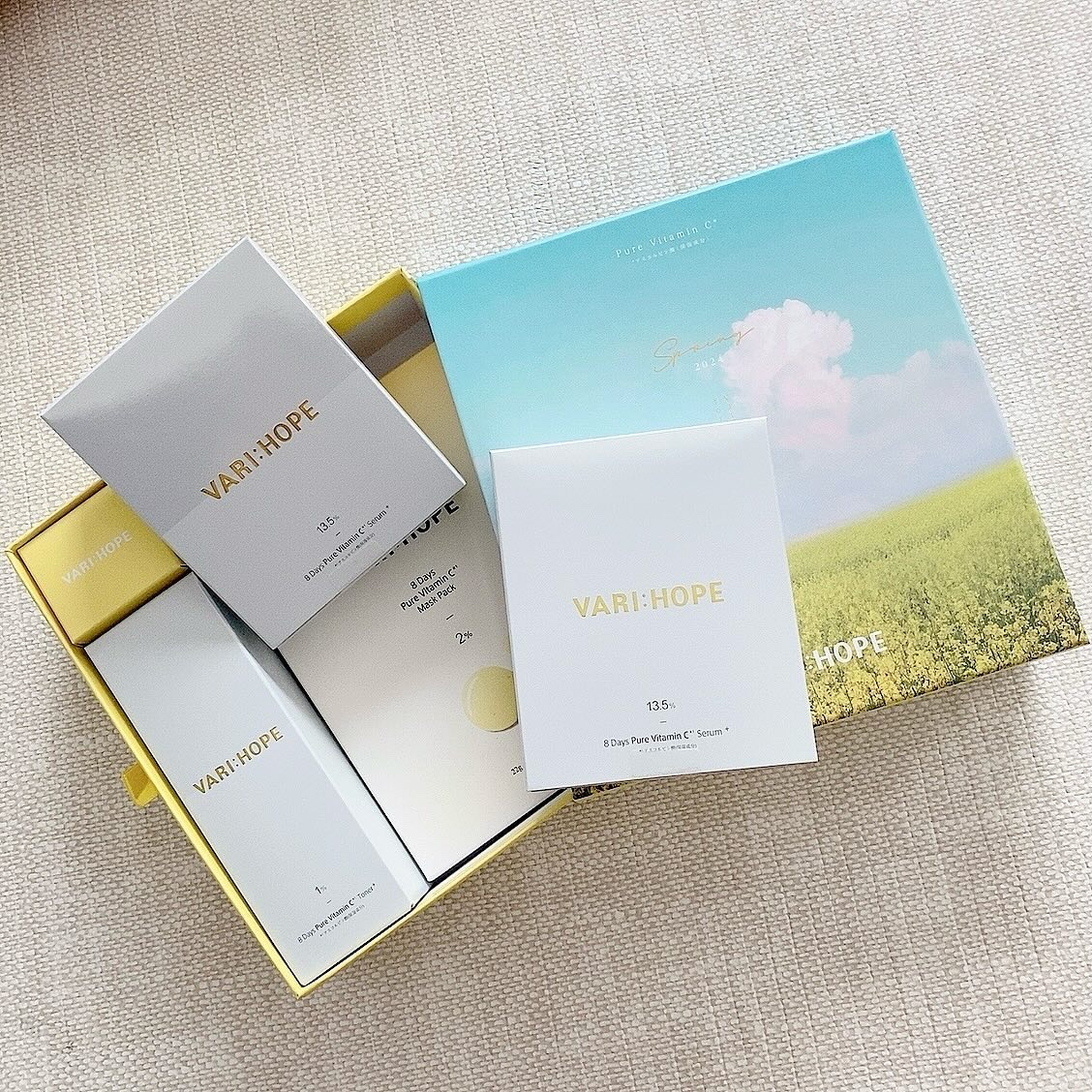 ８デイズピュアビタミンCアンプル/VARI:HOPE/美容液を使ったクチコミ（1枚目）