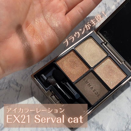 アイカラーレーション/LUNASOL/アイシャドウパレットを使ったクチコミ(1枚目)