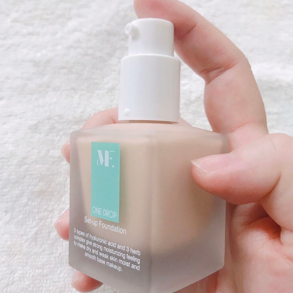 MINT FACTORY ワンドロップセットアップファンデーション/YOUR BRAND/リキッドファンデーションを使ったクチコミ(2枚目)