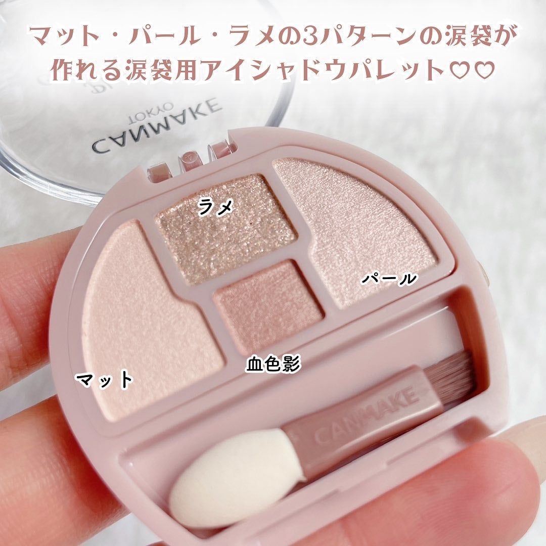 プランぷくコーデアイズ/キャンメイク/パウダーアイシャドウを使ったクチコミ(2枚目)
