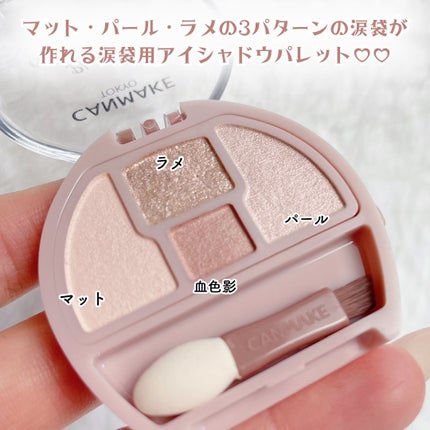 プランぷくコーデアイズ/キャンメイク/パウダーアイシャドウを使ったクチコミ(2枚目)