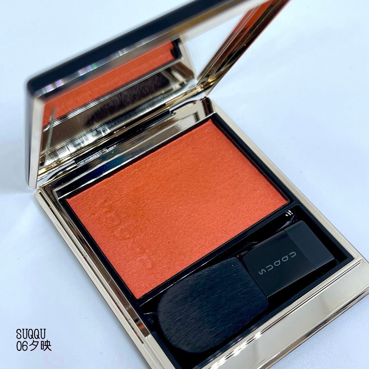 メルティング パウダー ブラッシュ/SUQQU/パウダーチークを使ったクチコミ(1枚目)