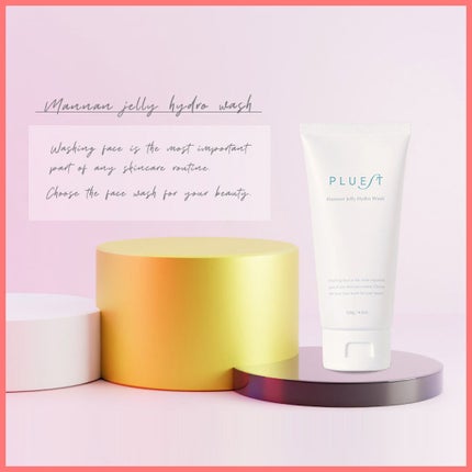 マンナンジェリーハイドロウォッシュ/PLUEST/洗顔料を使ったクチコミ(1枚目)