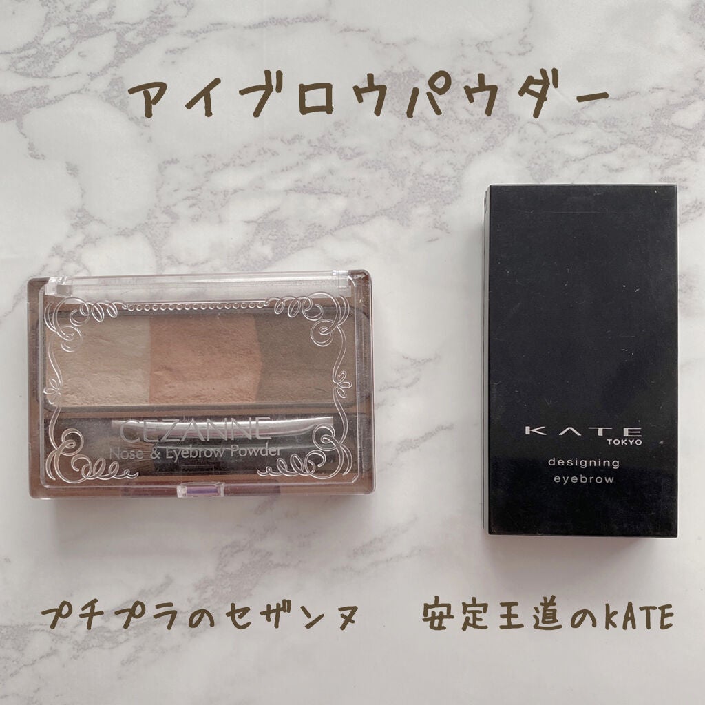 ノーズ&アイブロウパウダー/CEZANNE/パウダーアイブロウを使ったクチコミ(1枚目)