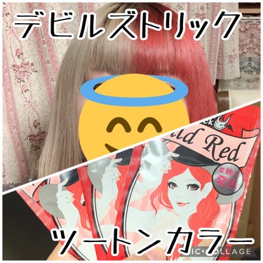 デビルズトリック ワイルドレッド/クイスクイス/ヘアカラーを使ったクチコミ（1枚目）