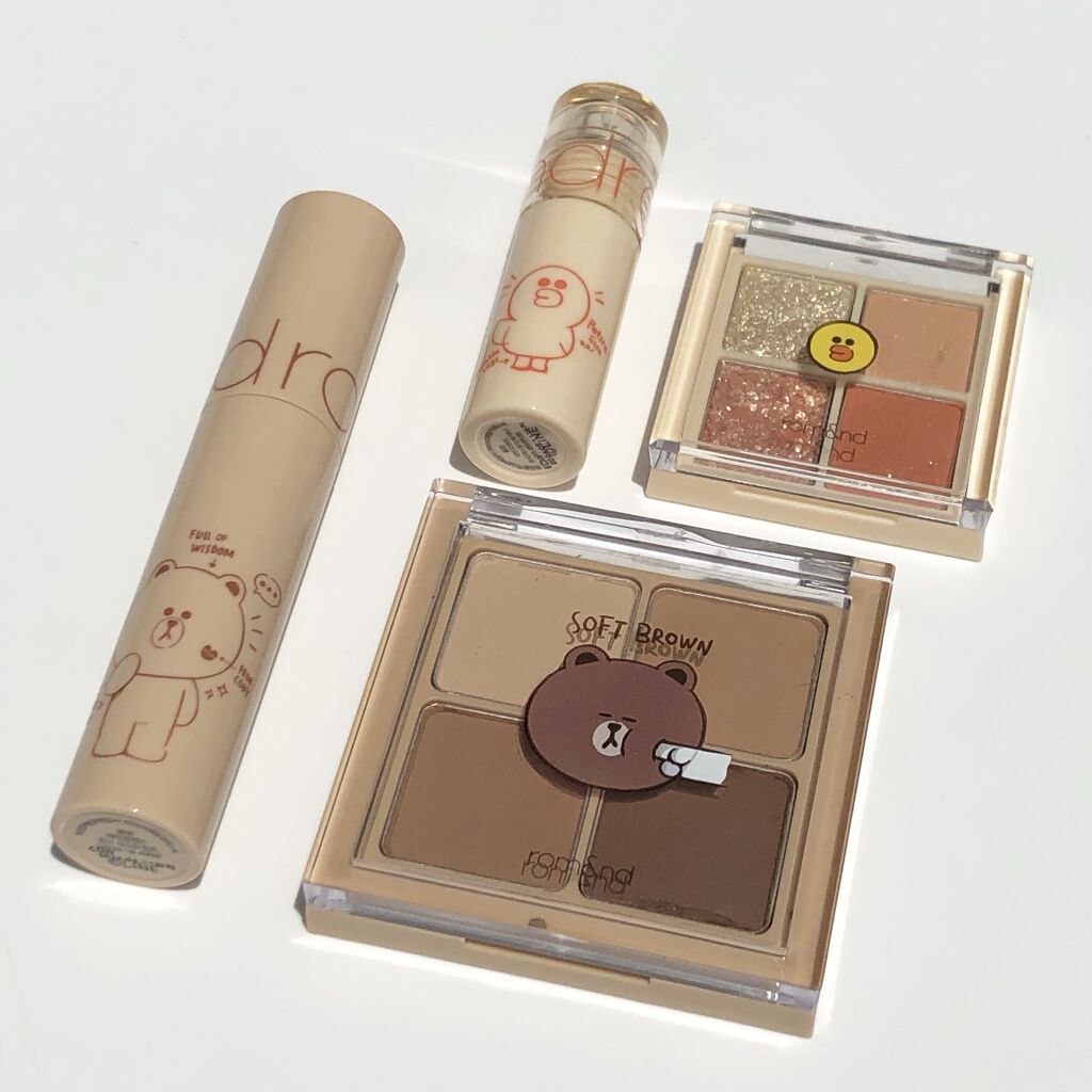 LINE FRIENDS EDITION/rom&nd/メイクアップキットを使ったクチコミ（1枚目）