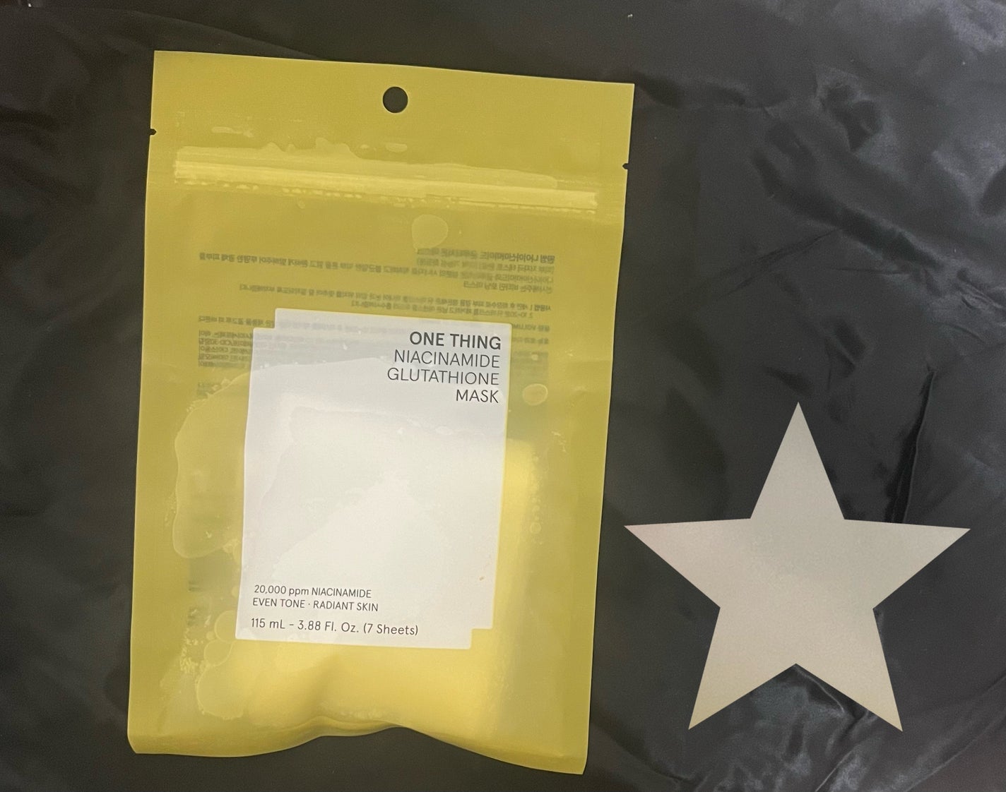 ナイアシンアミドグルタチオンマスク/ONE THING/シートマスク・パックを使ったクチコミ(2枚目)