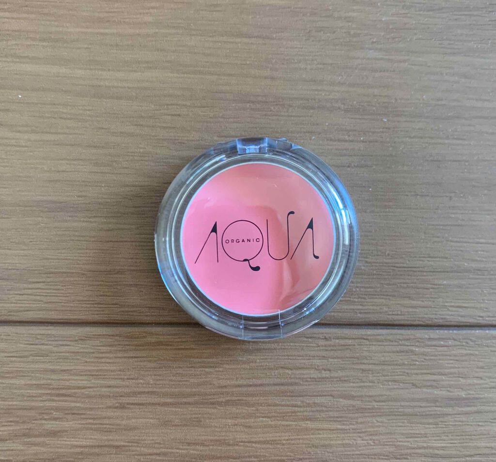 オーガニッククリームチーク/アクア・アクア/ジェル・クリームチークを使ったクチコミ(1枚目)
