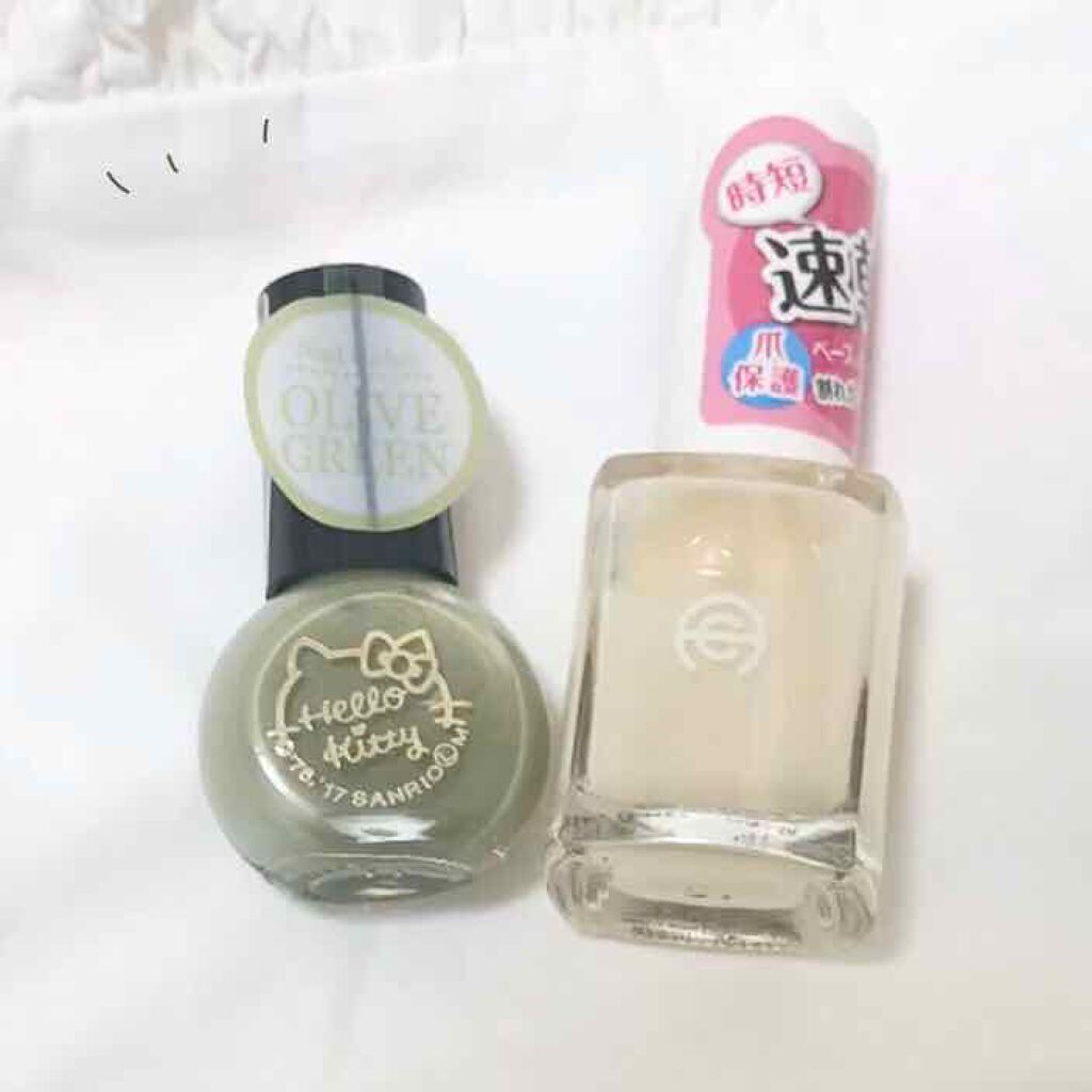 AC クイックドライベース＆ハードナー/AC MAKEUP/ネイルベースコートを使ったクチコミ（2枚目）