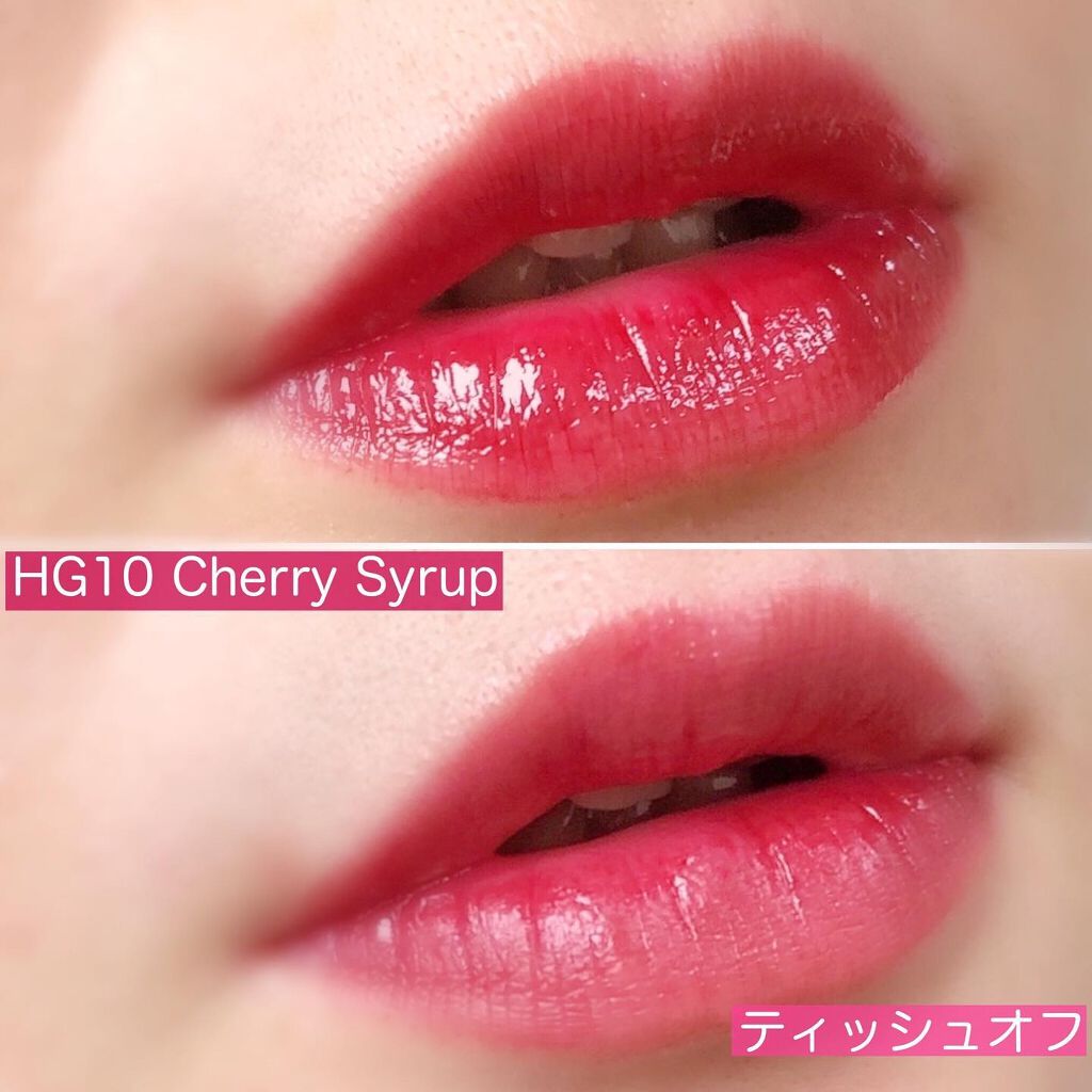 ハーフアンドハーフ ウォーターグロウ​/BLACK ROUGE/口紅を使ったクチコミ（3枚目）