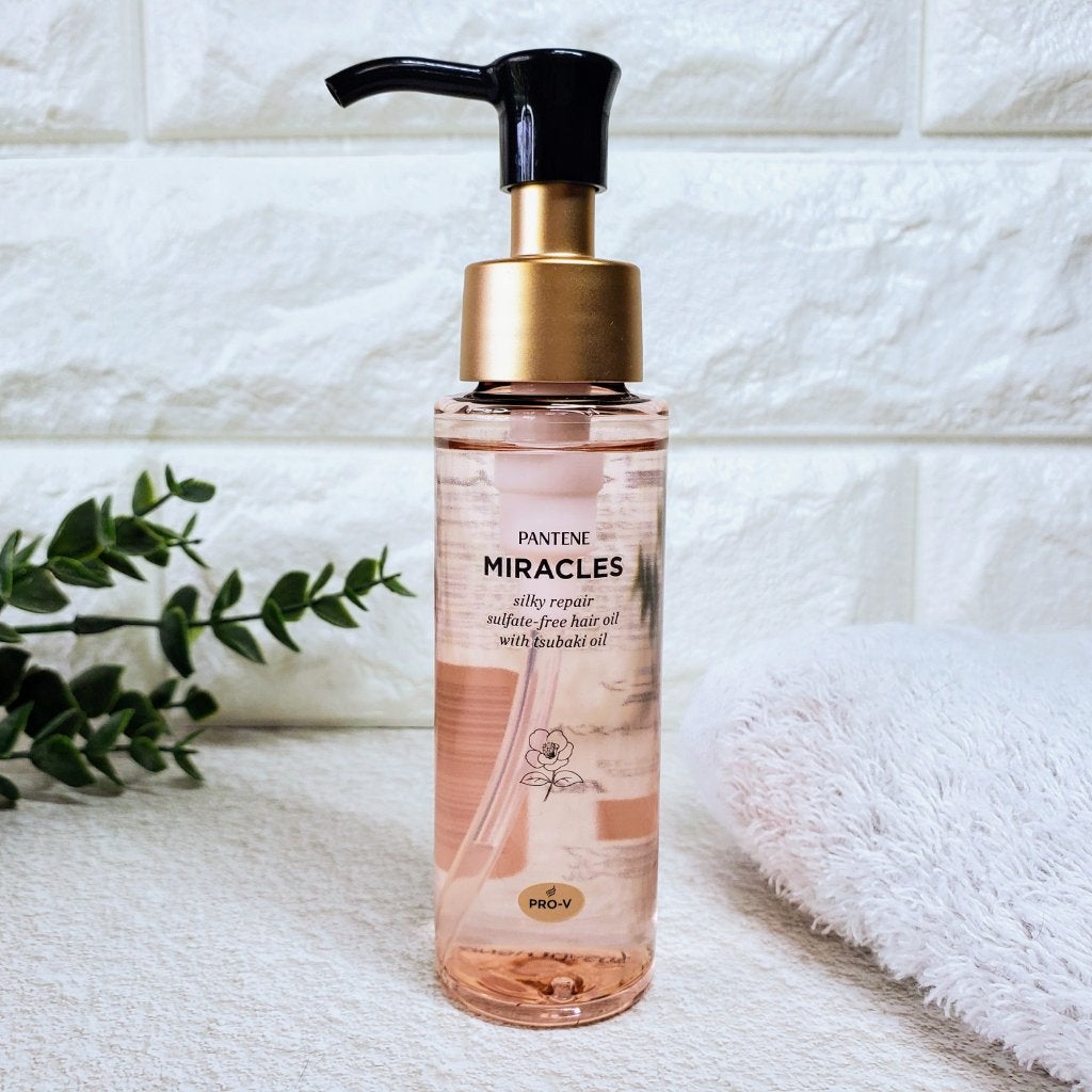 ミラクルズ シルキーリペア 洗い流さないトリートメント/パンテーン/ヘアオイルを使ったクチコミ(1枚目)