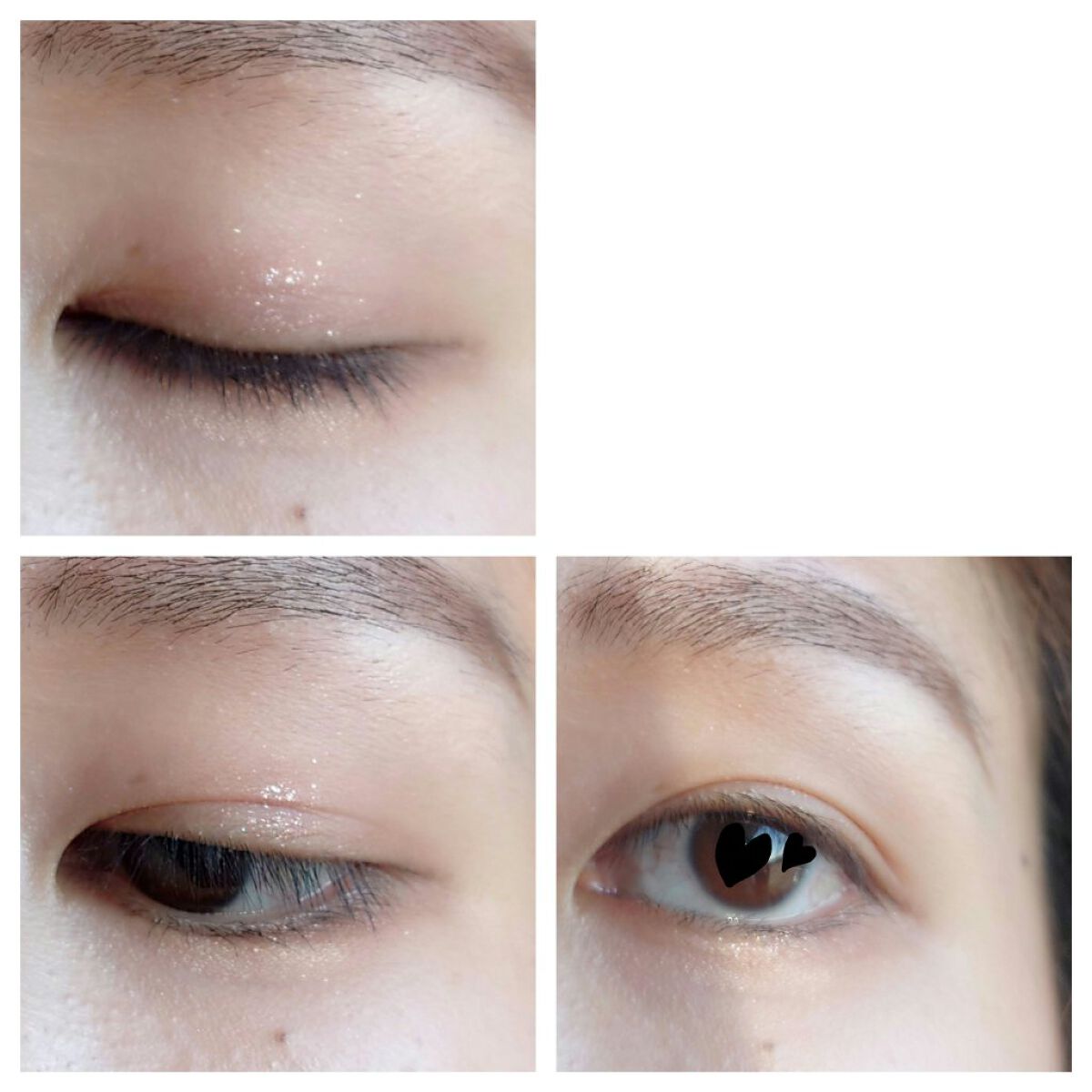 エコソウルスパークリングアイ トゥインクル/the SAEM/リキッドアイシャドウを使ったクチコミ（3枚目）