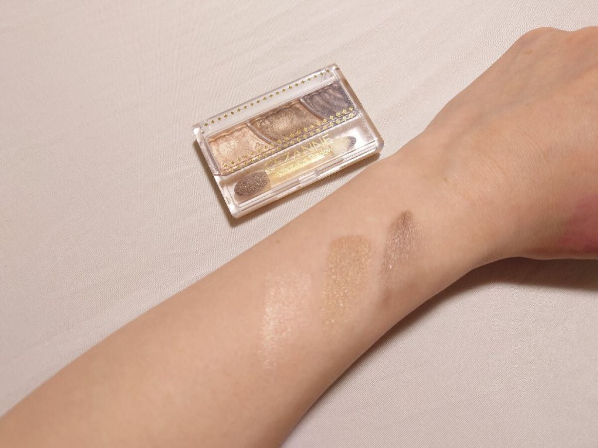 トーンアップアイシャドウ/CEZANNE/アイシャドウパレットを使ったクチコミ(1枚目)