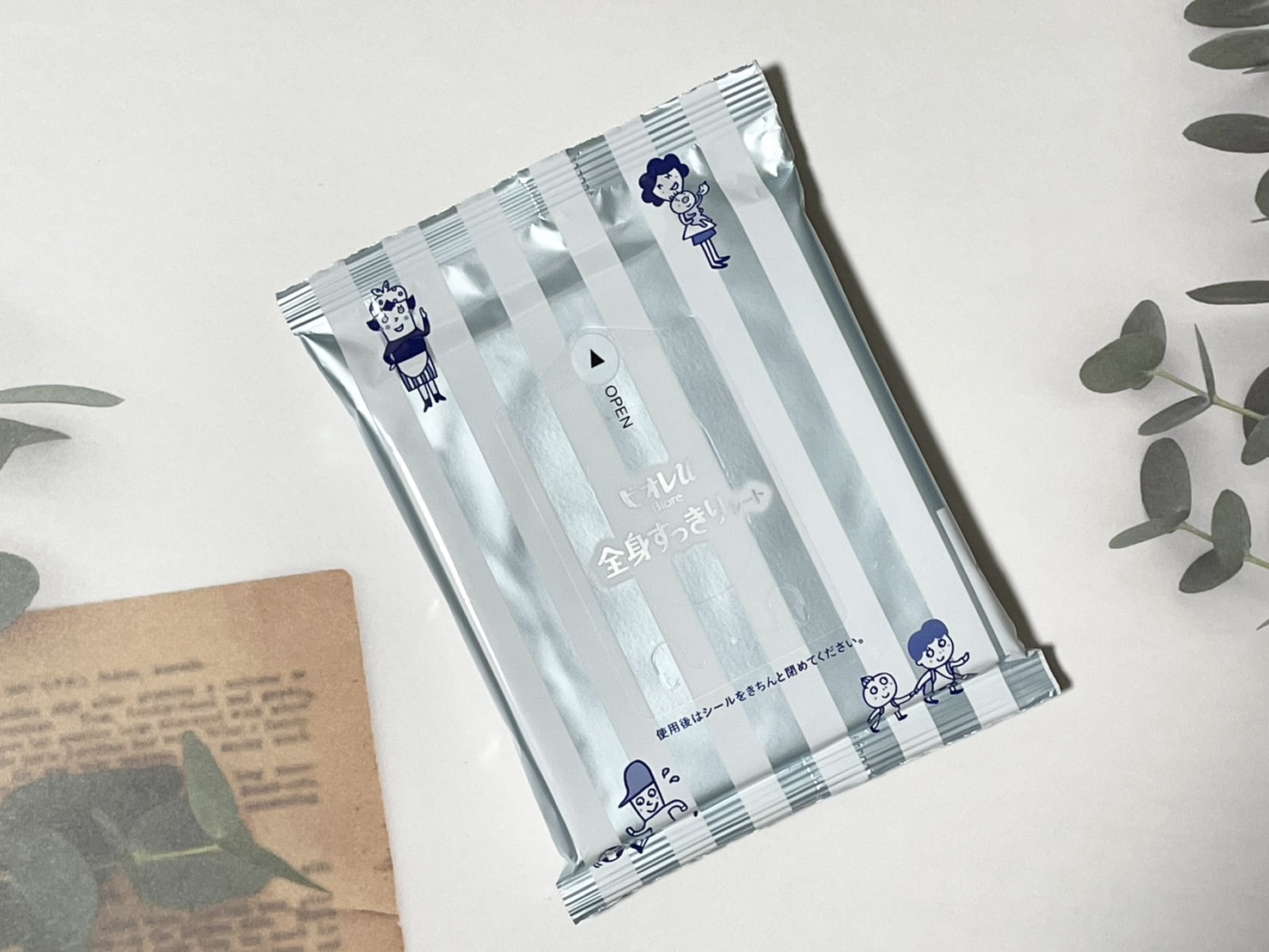 全身すっきりシート/ビオレu/ボディシートを使ったクチコミ（1枚目）