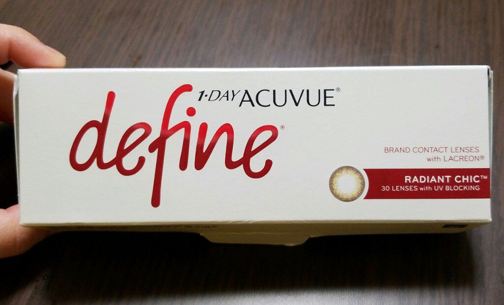 ワンデーアキュビュー®ディファイン®モイスト®/アキュビュー® ディファイン®/ワンデー（１DAY）カラコンを使ったクチコミ（1枚目）