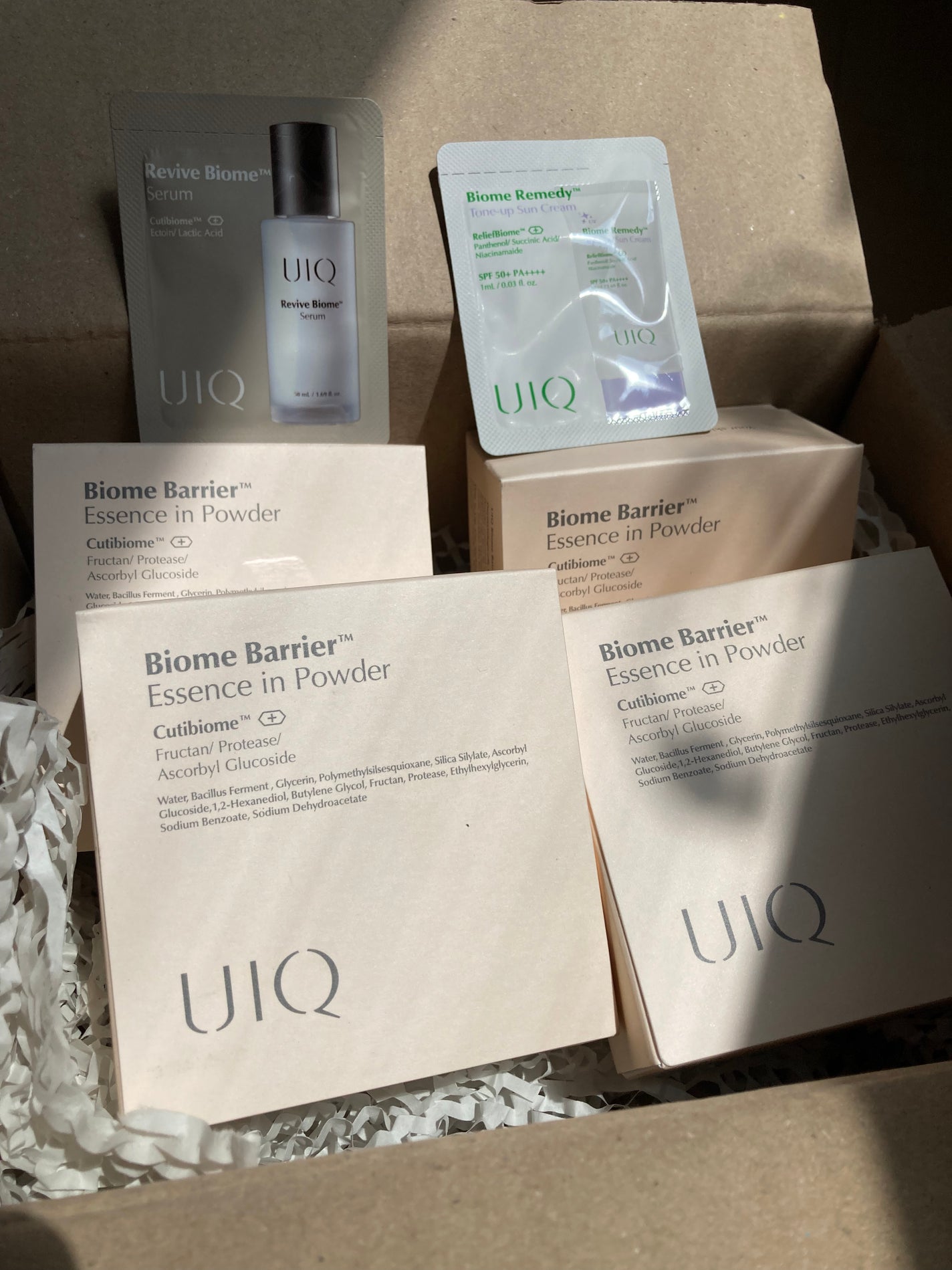 バイオムバリアエッセンスインパウダー/UIQ/ルースパウダーを使ったクチコミ(3枚目)