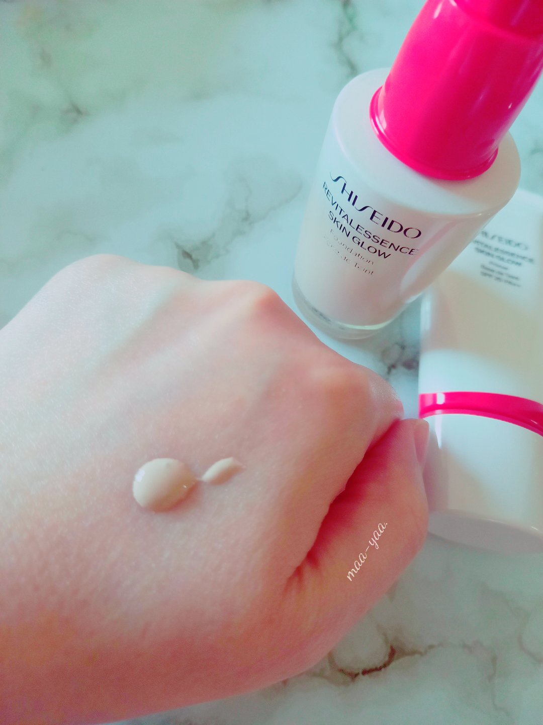 エッセンス スキングロウ プライマー	/SHISEIDO/化粧下地を使ったクチコミ（3枚目）