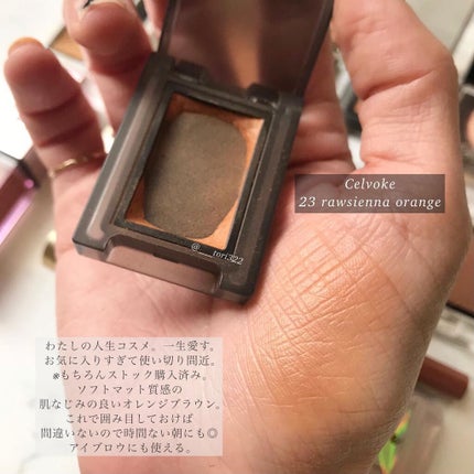 セルヴォーク インディケイトアイブロウパウダー/Celvoke/パウダーアイブロウを使ったクチコミ(4枚目)