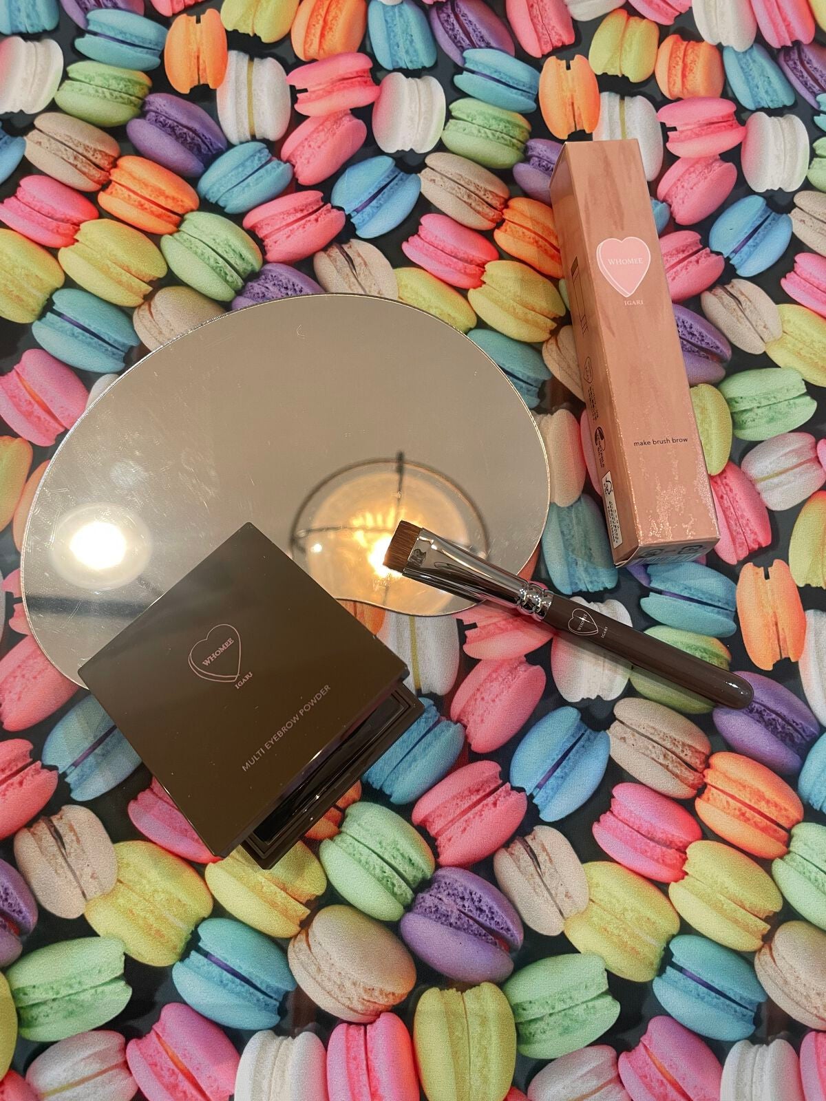 平行眉ブラシ 熊野筆/WHOMEE/メイクブラシを使ったクチコミ(2枚目)