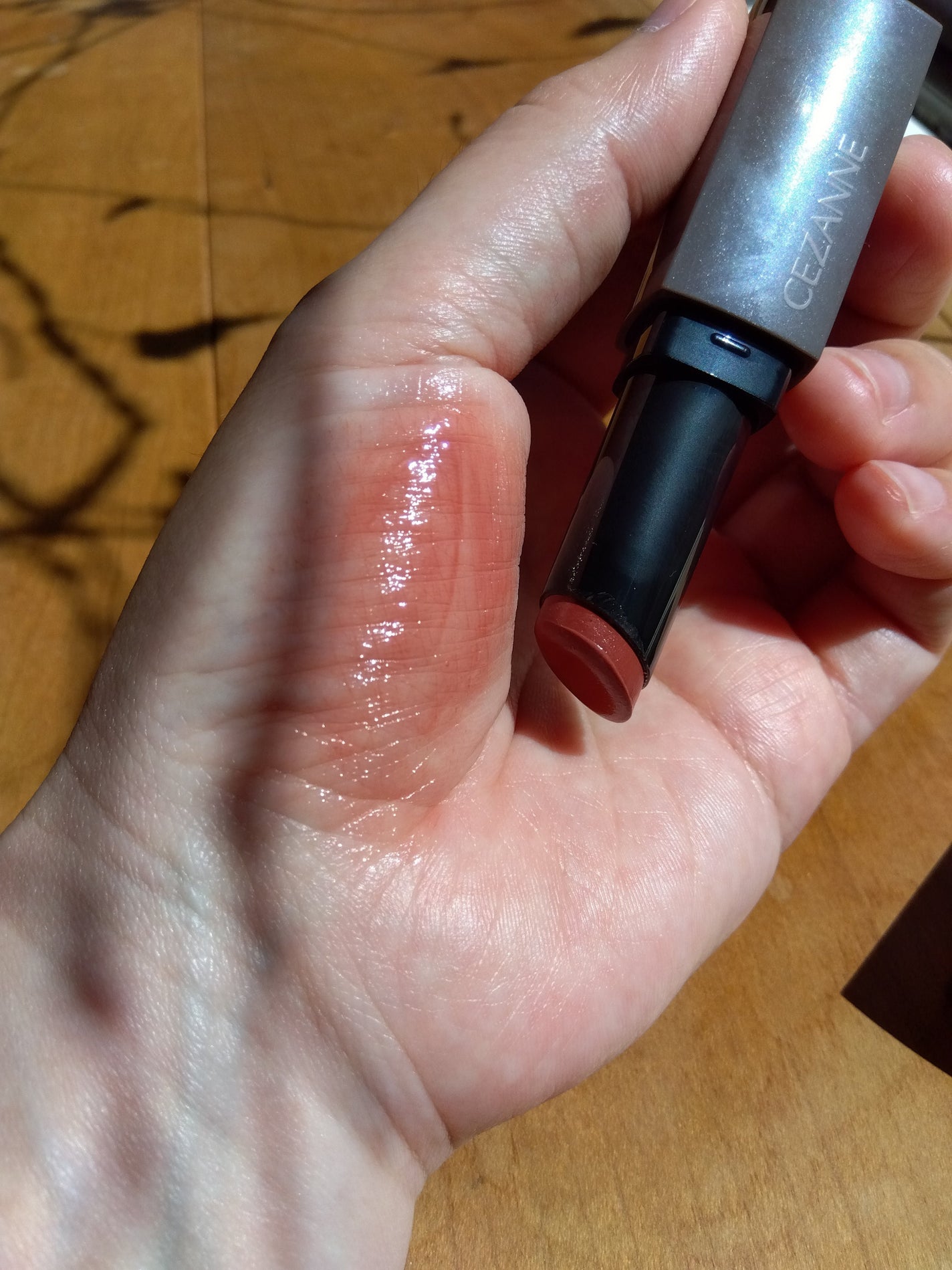 リップカラーシールド/CEZANNE/口紅を使ったクチコミ(1枚目)