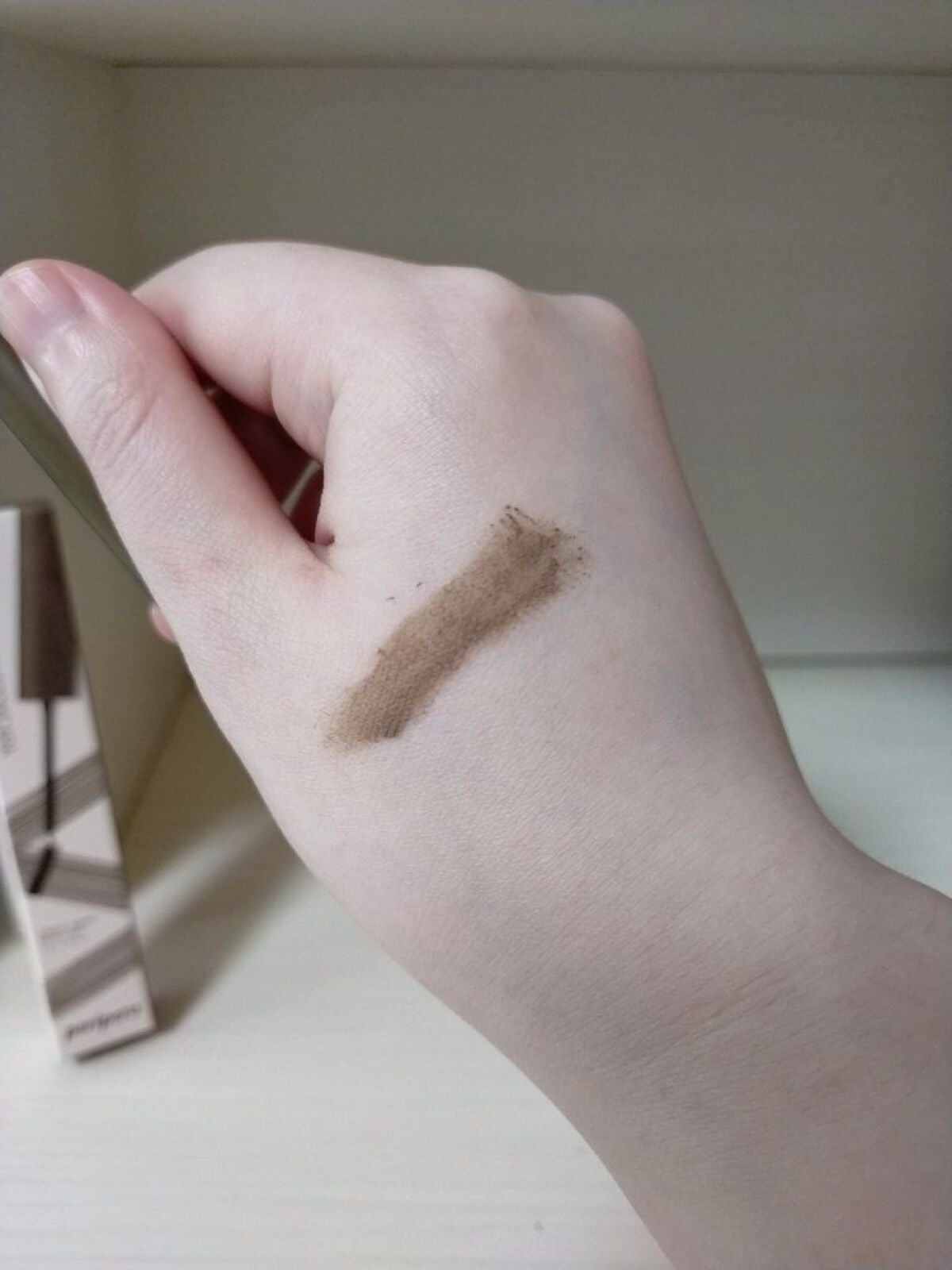 スピーディー スキニー ブロウカラ/PERIPERA/眉マスカラを使ったクチコミ(4枚目)