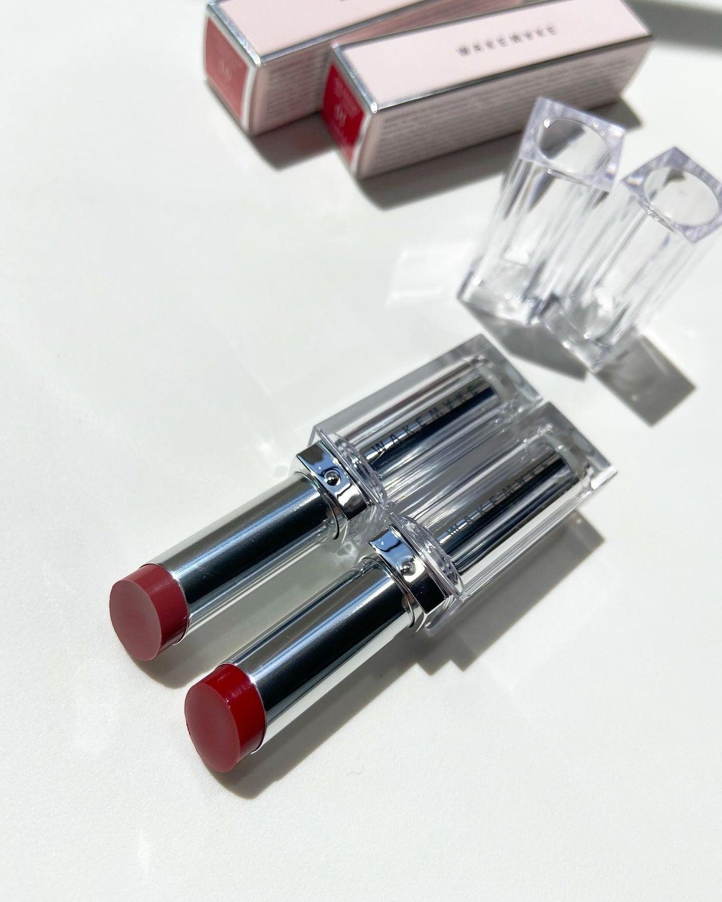 デュイジェルグレーズスティック/wakemake/口紅を使ったクチコミ(3枚目)