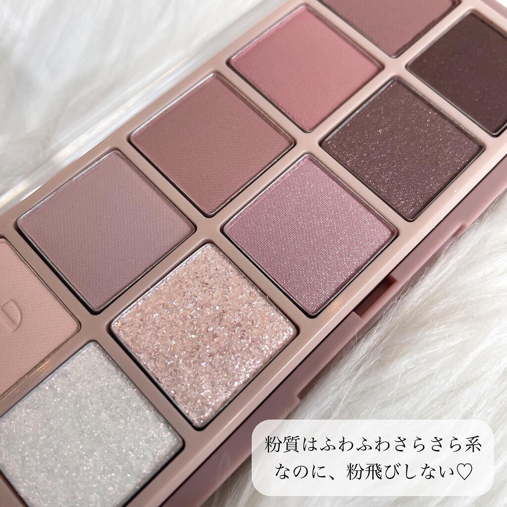 MDショールモーメント アイシャドウパレット/mude./アイシャドウパレットを使ったクチコミ（3枚目）