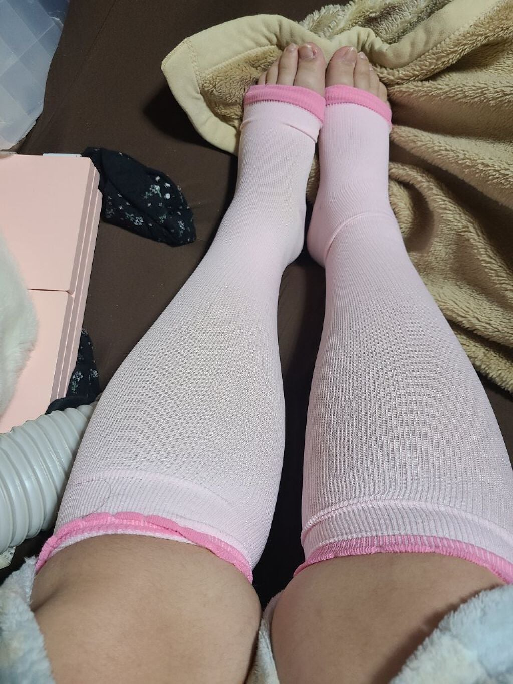 ナイトソックス/DAISO/着圧ソックス・レギンスを使ったクチコミ(2枚目)