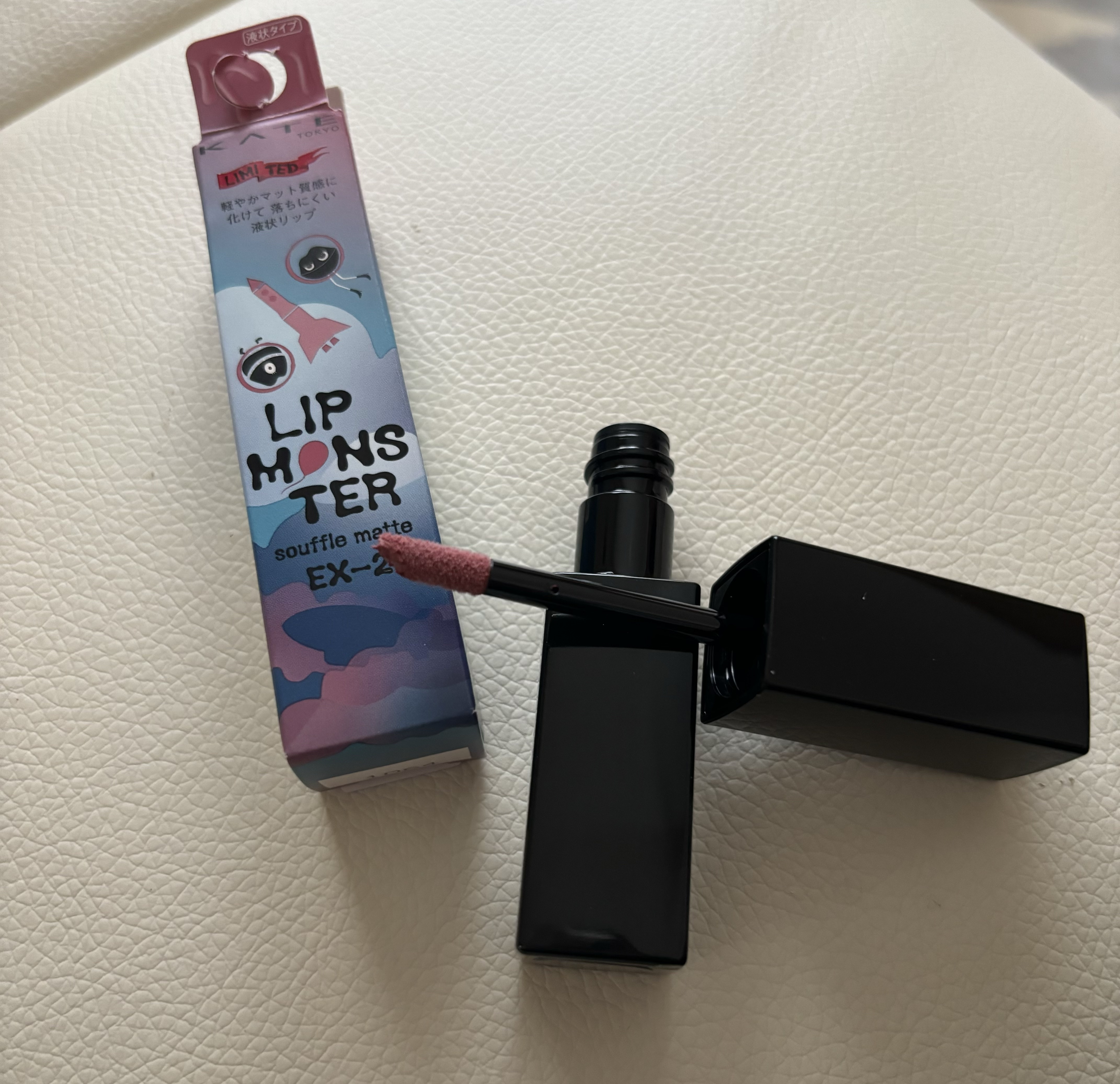 リップモンスター スフレマット EX-2 羊雲のゆりかご(限定)/KATE/口紅を使ったクチコミ（1枚目）