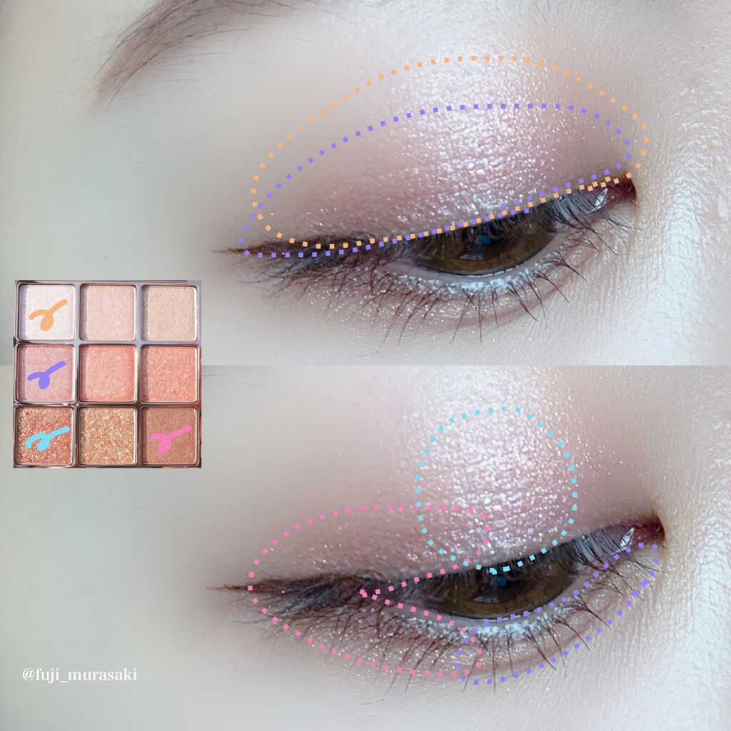 ワンピックアイシャドウパレット/APLIN/アイシャドウパレットを使ったクチコミ(4枚目)