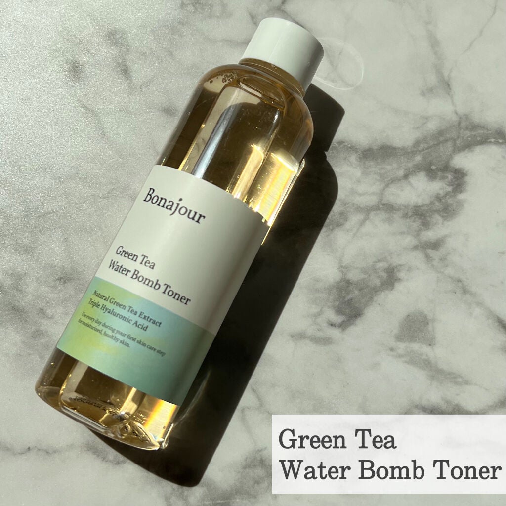 グリーンティーウォーターボム/Bonajour/フェイスクリームを使ったクチコミ(2枚目)