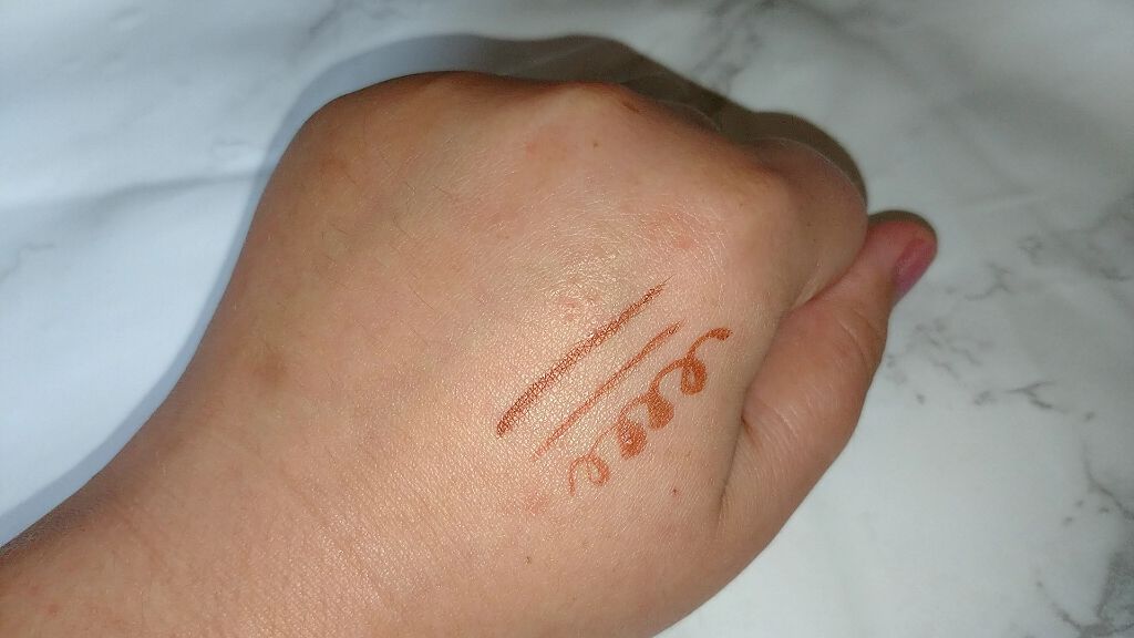 ブラウンアイライナー細芯/CEZANNE/リキッドアイライナーを使ったクチコミ(3枚目)