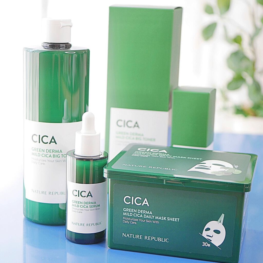 グリーン ダーマCICAビックトナー/ネイチャーリパブリック/化粧水を使ったクチコミ(1枚目)