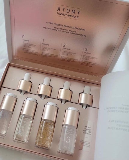 그린 나래 on LIPS 「【使った商品】Atomyプレステージスキンケアプログラム【手順..」(5枚目)