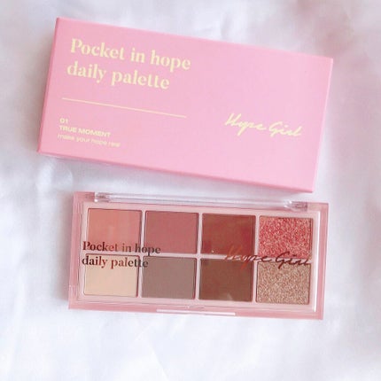Pocket in Hope daily palette/Hope Girl/ã¢ã€ã·ã£ããŠãã¬ããã䜿ã£ãã¯ãã³ãïŒ1æç®ïŒ