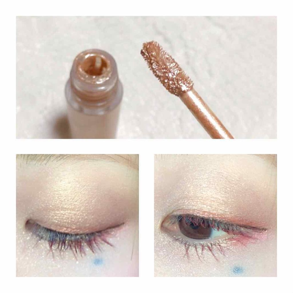 タッチインソル METALLISTグリッターシャドウデュオ/touch in SOL /グリッターを使ったクチコミ（3枚目）