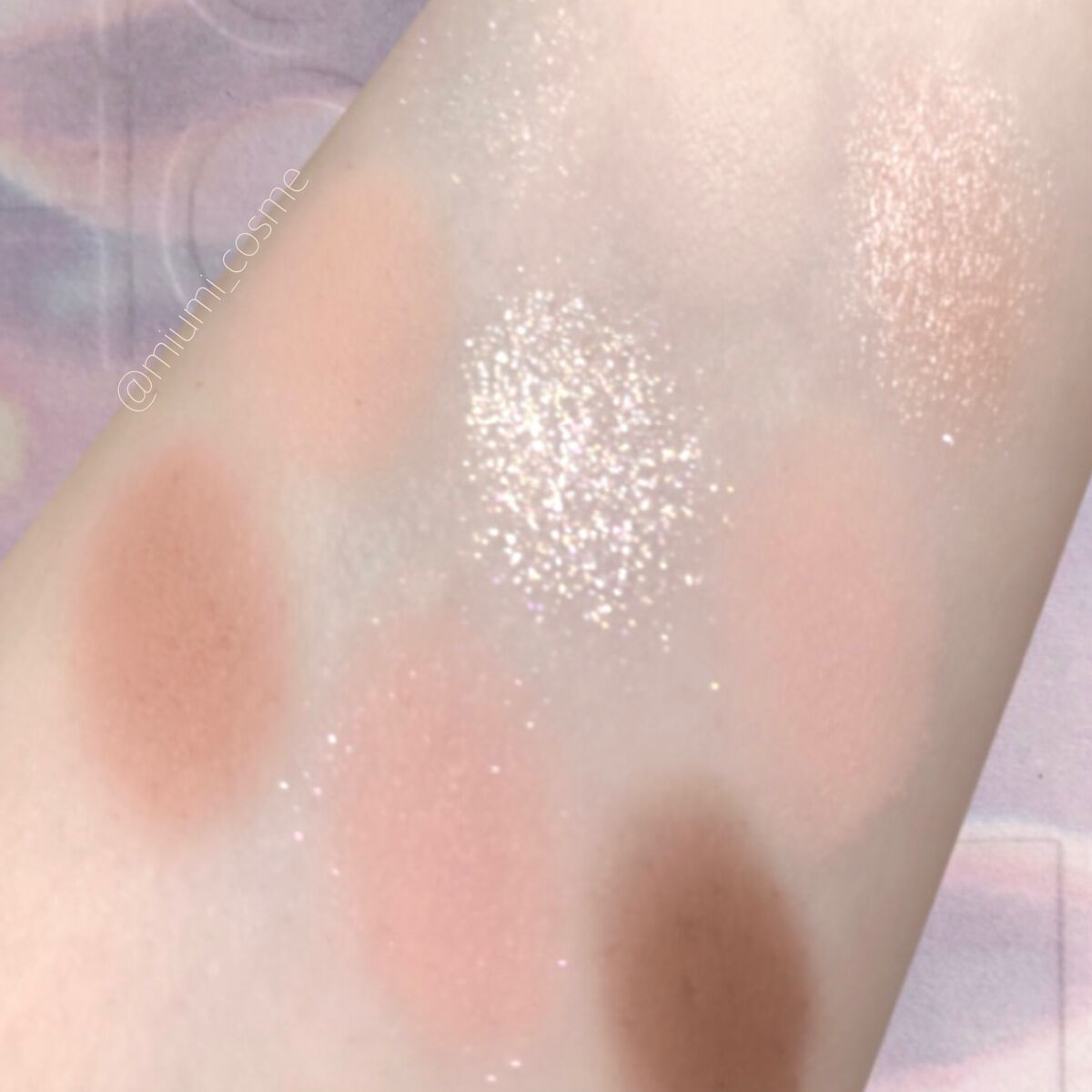 マイフェイブムードアイパレット 9カラー/HOLIKA HOLIKA/アイシャドウパレットを使ったクチコミ（3枚目）