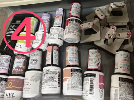 3段式クリアーケース/DAISO/その他化粧小物を使ったクチコミ(5枚目)