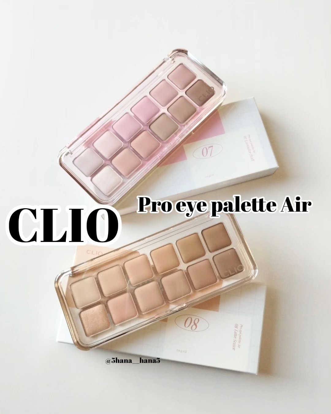 CLIO クリオ プロアイパレットアイシャドウパレットセット　7色セット 楽天市場】☆新登場☆108・109・110号【CLIO（クリオ）公式