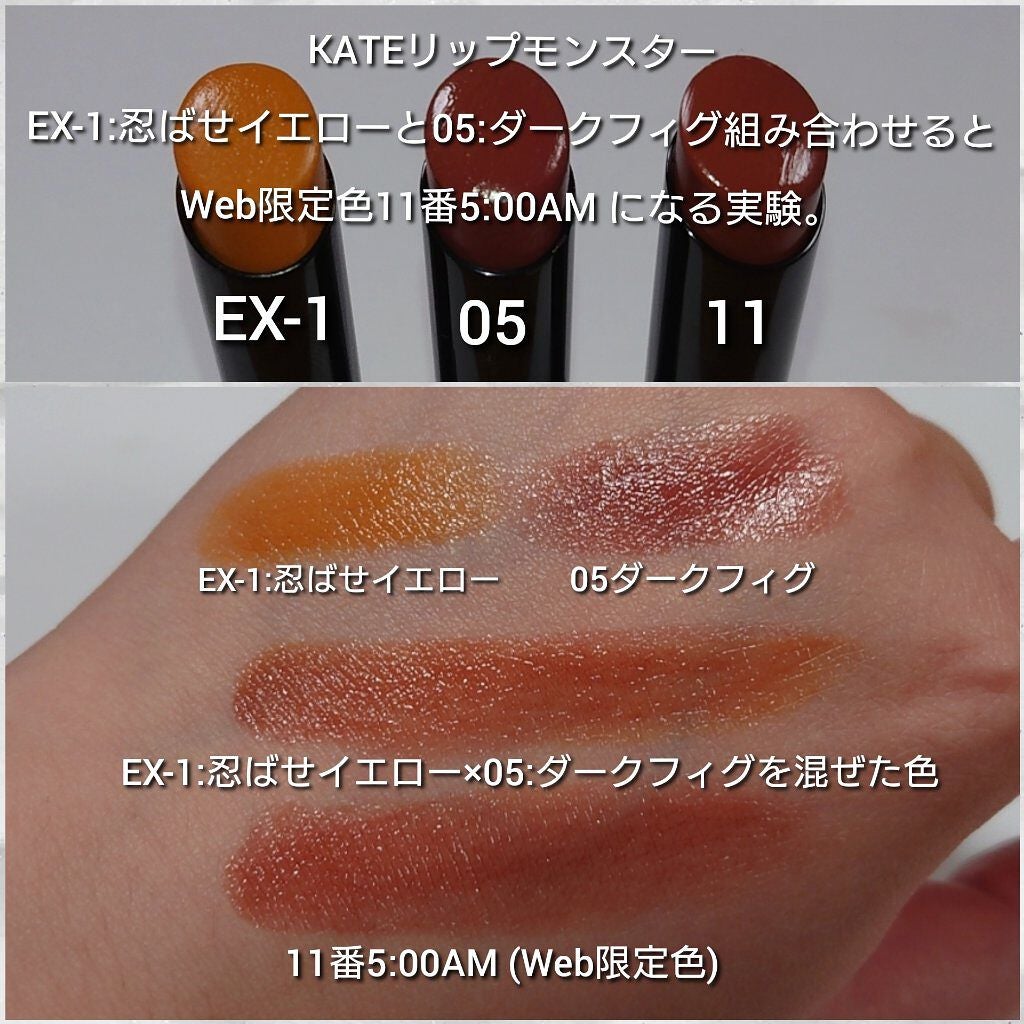 ケイト リップモンスター/KATE/口紅を使ったクチコミ(2枚目)