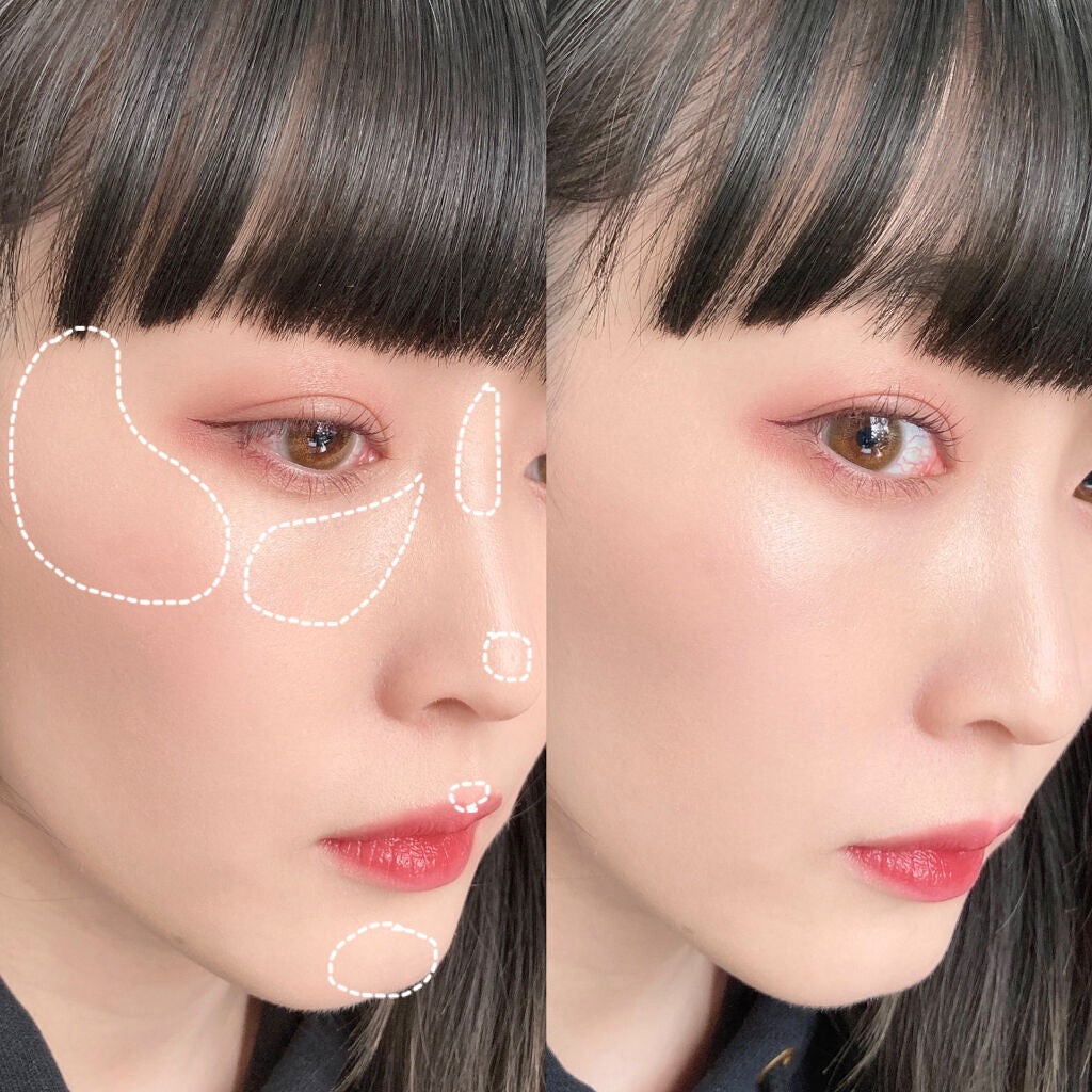 LUSTRE HIGHLIGHTER/REVOLUTION PRO/パウダーハイライトを使ったクチコミ(6枚目)