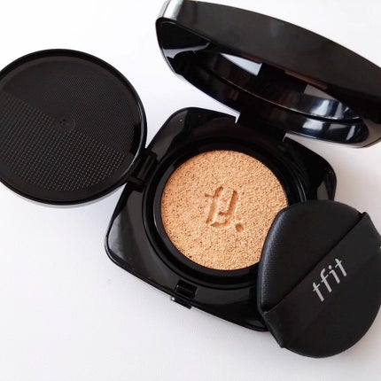 レイヤリングフィット グロークッションEX/TFIT/クッションファンデーションを使ったクチコミ(3枚目)