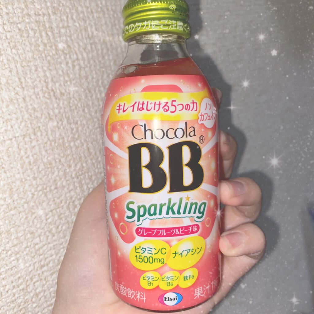チョコラBBスパークリング/チョコラBB/美容ドリンクを使ったクチコミ(1枚目)