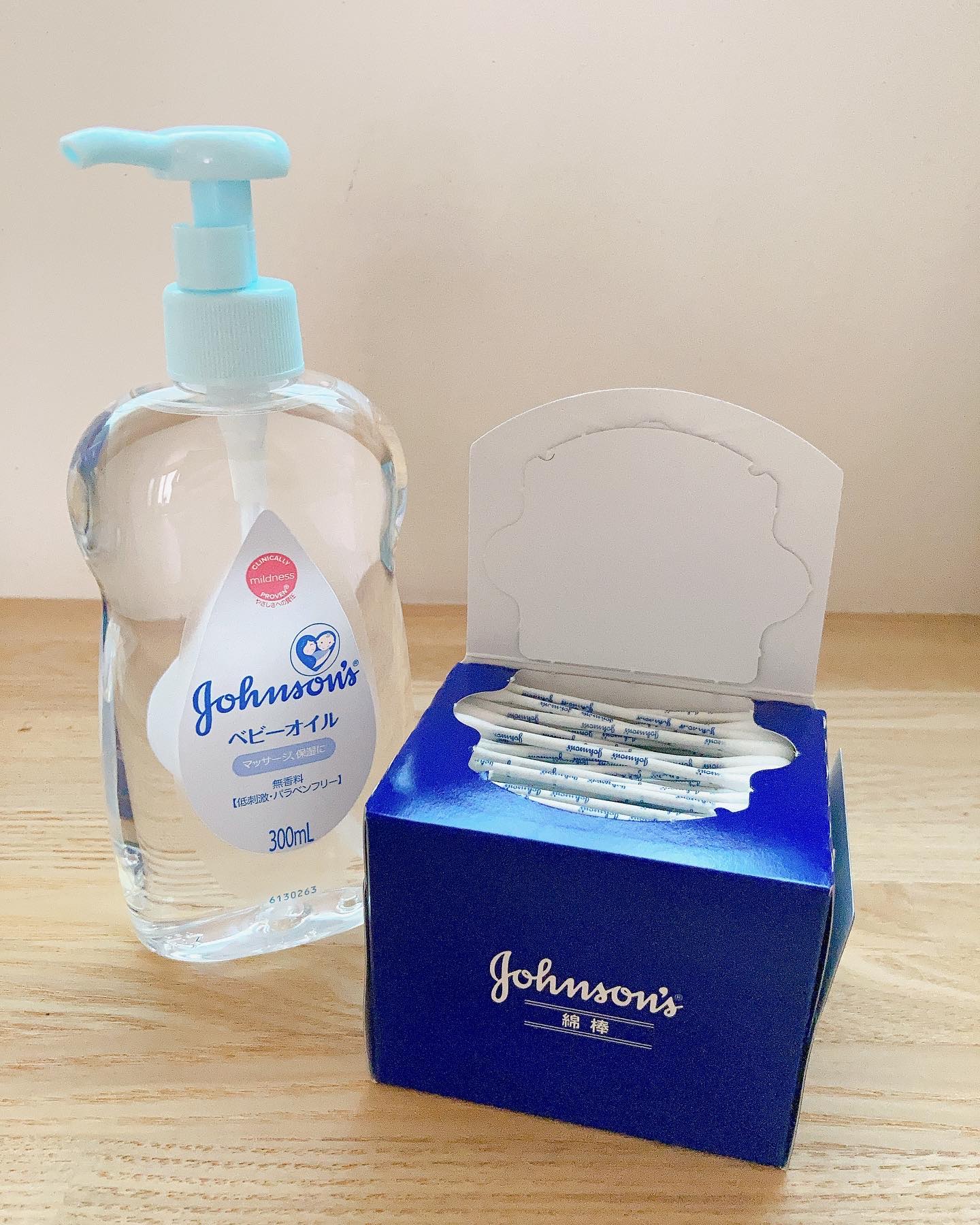 ジョンソン ベビーオイル 無香料/ジョンソンベビー/ボディオイルを使ったクチコミ（1枚目）
