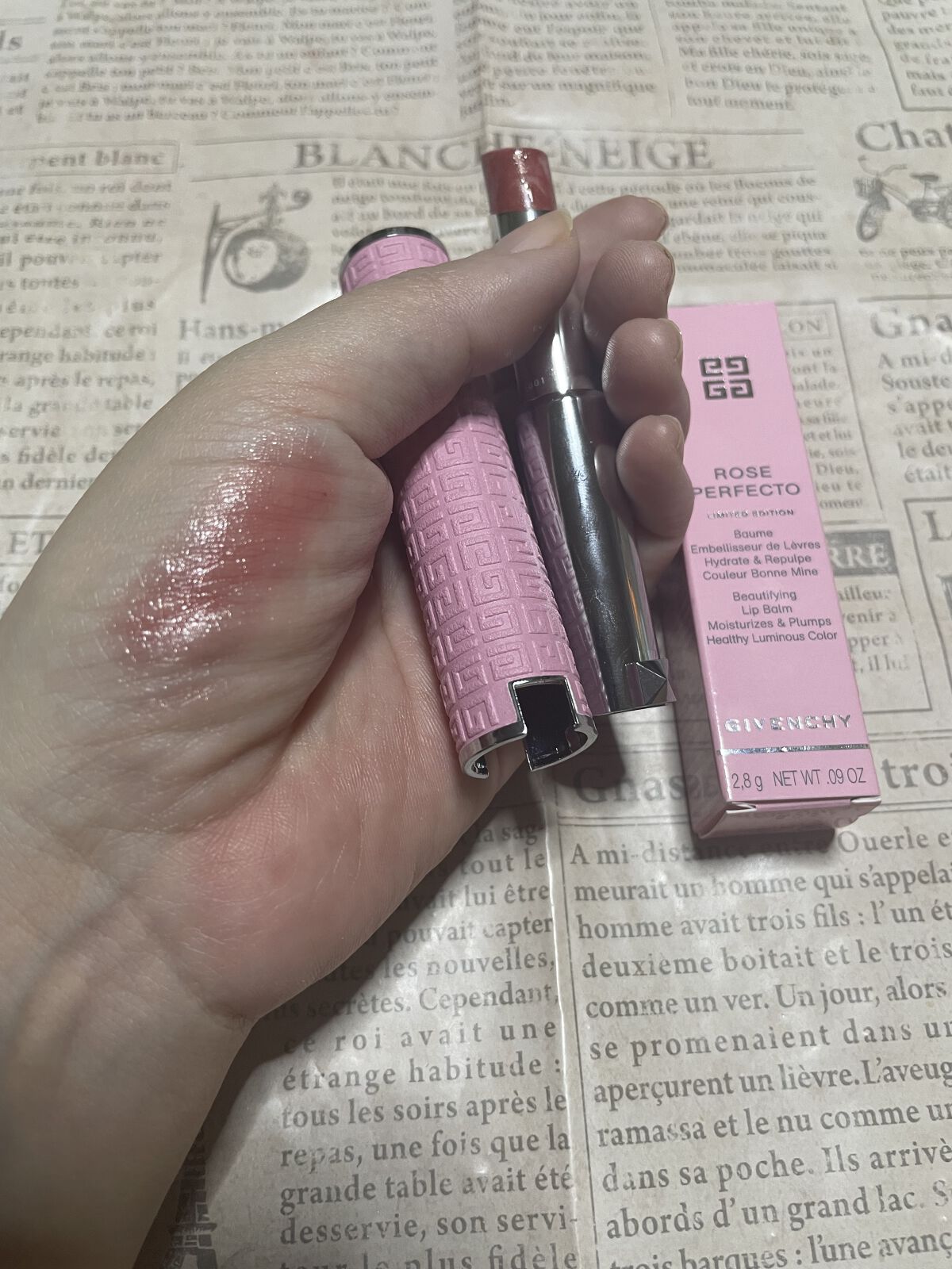ローズ・パーフェクト・リキッド（フォール コレクション 2022）/GIVENCHY/リップケアを使ったクチコミ（1枚目）