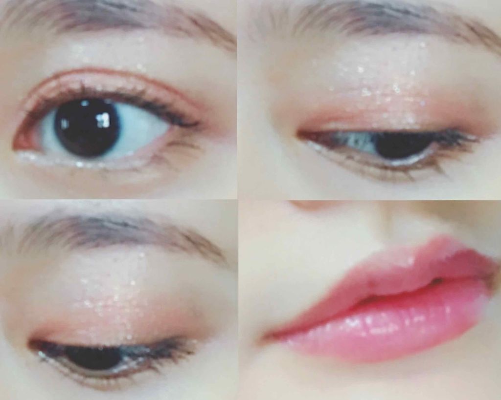 Wウォーターアイズ カラーインク/RMK/リキッドアイシャドウを使ったクチコミ（1枚目）